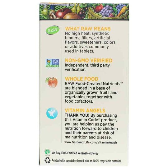 Vitamin Code Perfect Weight Whole Food Multivitamin, GOL